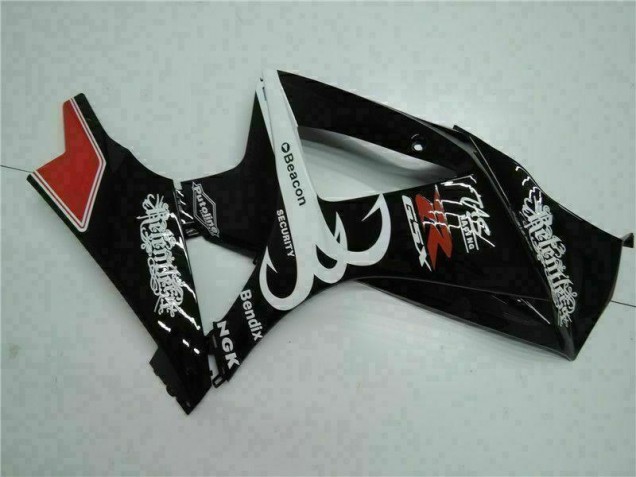 Schwarz Suzuki GSXR 1000 K7 07-08 Motorrad Verkleidungen Schwarz Suzuki GSXR 1000 K7 07-08 Motorrad Verkleidungen
