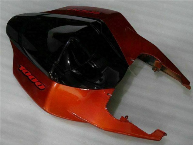Schwarz Suzuki GSXR 1000 K7 07-08 Motorrad VollVerkleidungen & Plastik