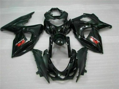 Schwarz Suzuki GSXR 1000 K9 09-16 Motor Verkleidungen