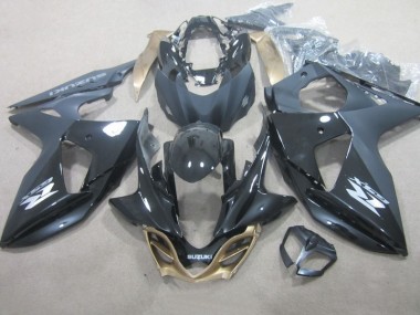 Schwarz Suzuki GSXR 1000 K9 09-16 Motorrad Verkleidung