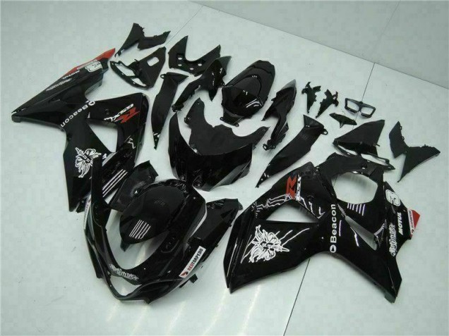 Schwarz Suzuki GSXR 1000 K9 09-16 Motorrad Verkleidungen & Plastik Schwarz Suzuki GSXR 1000 K9 09-16 Motorrad Verkleidungen & Plastik