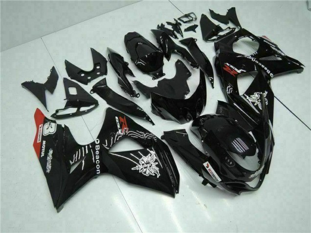 Schwarz Suzuki GSXR 1000 K9 09-16 Motorrad Verkleidungen & Plastik Schwarz Suzuki GSXR 1000 K9 09-16 Motorrad Verkleidungen & Plastik