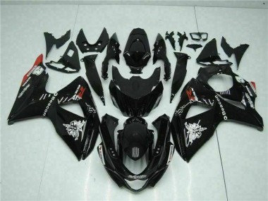 Schwarz Suzuki GSXR 1000 K9 09-16 Motorrad Verkleidungen & Plastik