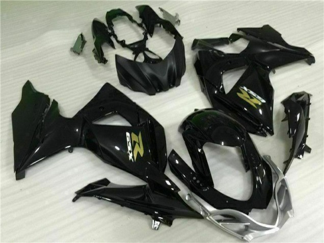 Schwarz Suzuki GSXR 1000 K9 09-16 Motorrad Vollverkleidung Schwarz Suzuki GSXR 1000 K9 09-16 Motorrad Vollverkleidung