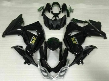 Schwarz Suzuki GSXR 1000 K9 09-16 Motorrad Vollverkleidung