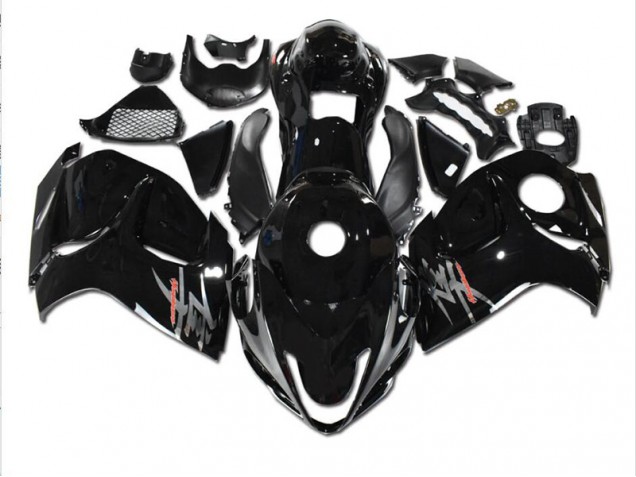Schwarz Suzuki GSXR 1300 Hayabusa 08-20 Motorrad Verkleidungen Schwarz Suzuki GSXR 1300 Hayabusa 08-20 Motorrad Verkleidungen