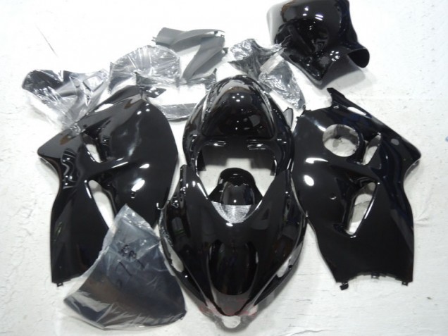 Schwarz Suzuki GSXR 1300 Hayabusa 96-07 Motorrad Verkleidungen Schwarz Suzuki GSXR 1300 Hayabusa 96-07 Motorrad Verkleidungen