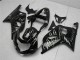 Schwarz Suzuki GSXR 600 / 750 K1 K2 K3 01-03 Motorrad Verkleidungen