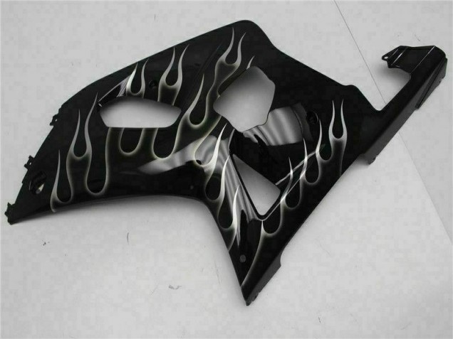 Schwarz Suzuki GSXR 600 / 750 K1 K2 K3 01-03 Motorrad Verkleidungen