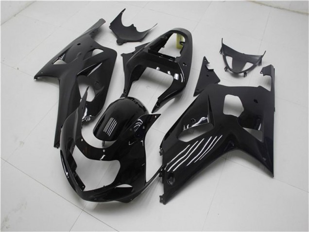 Schwarz Suzuki GSXR 600 / 750 K1 K2 K3 01-03 Motorrad VollVerkleidungen & Plastik