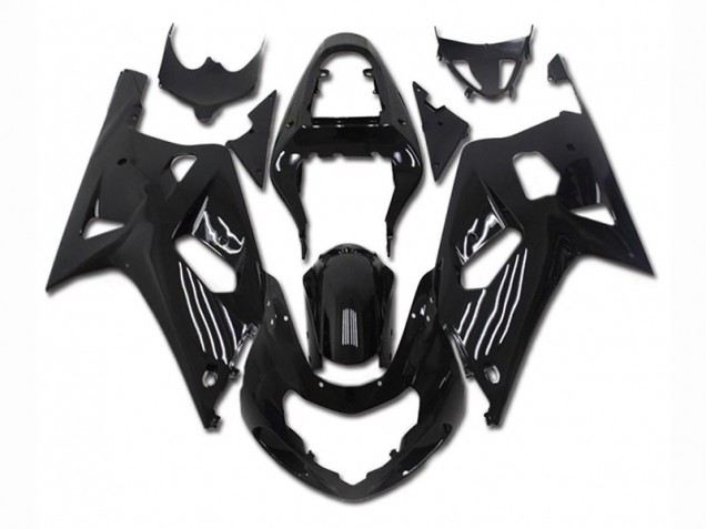 Schwarz Suzuki GSXR 600 / 750 K1 K2 K3 01-03 Motorrad VollVerkleidungen & Plastik