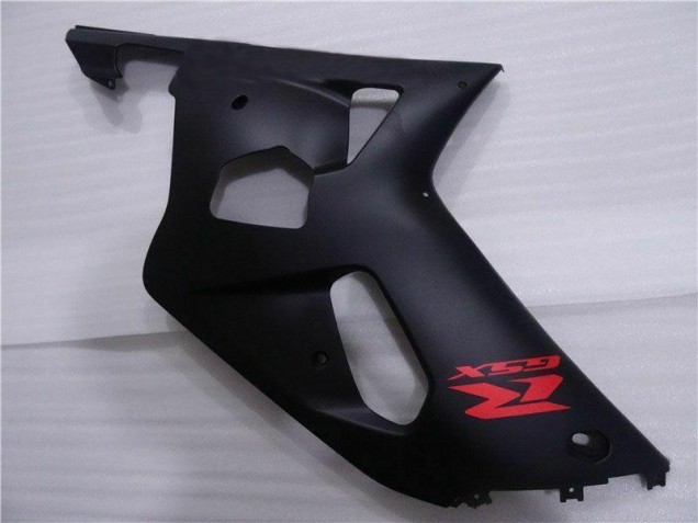 Schwarz Suzuki GSXR 600 / 750 K1 K2 K3 01-03 Motorrad Vollverkleidung