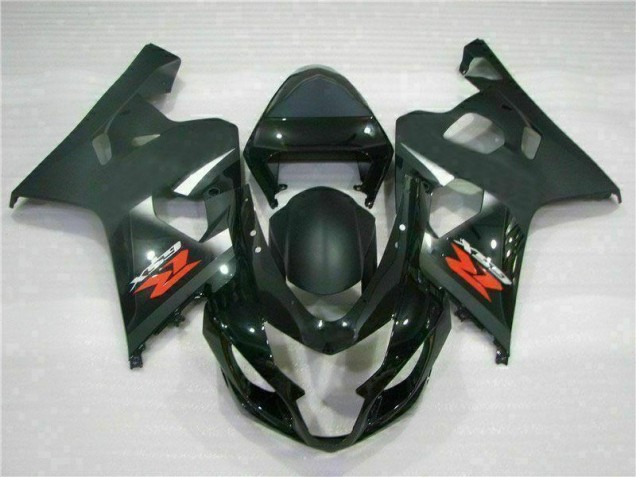 Schwarz Suzuki GSXR 600 / 750 K4 04-05 Motorrad Verkleidungen Schwarz Suzuki GSXR 600 / 750 K4 04-05 Motorrad Verkleidungen