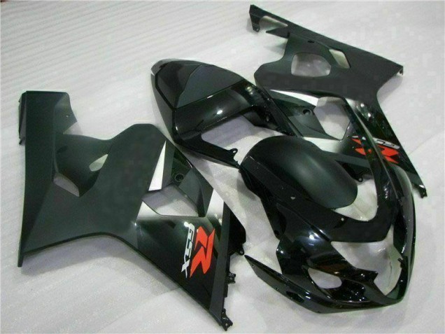 Schwarz Suzuki GSXR 600 / 750 K4 04-05 Motorrad Verkleidungen Schwarz Suzuki GSXR 600 / 750 K4 04-05 Motorrad Verkleidungen