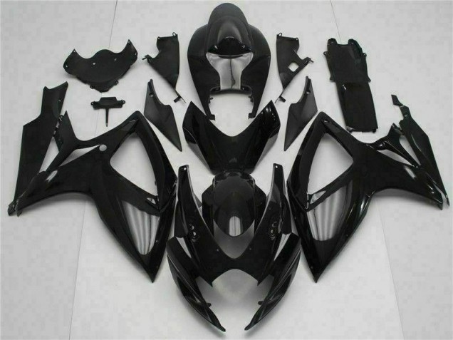 Schwarz Suzuki GSXR 600 / 750 K6 06-07 Motor Verkleidung Schwarz Suzuki GSXR 600 / 750 K6 06-07 Motor Verkleidung