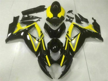 Schwarz Suzuki GSXR 600 / 750 K6 06-07 Motor Vollverkleidung
