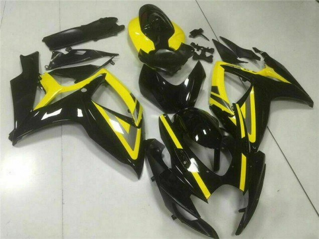 Schwarz Suzuki GSXR 600 / 750 K6 06-07 Motorrad Verkleidung Schwarz Suzuki GSXR 600 / 750 K6 06-07 Motorrad Verkleidung