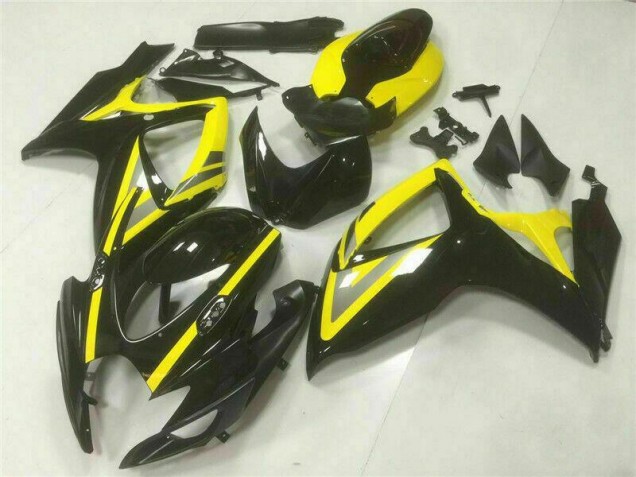 Schwarz Suzuki GSXR 600 / 750 K6 06-07 Motorrad Verkleidung Schwarz Suzuki GSXR 600 / 750 K6 06-07 Motorrad Verkleidung