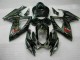 Schwarz Suzuki GSXR 600 / 750 K6 06-07 Motorrad Verkleidung & Plastik