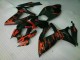 Schwarz Suzuki GSXR 600 / 750 K6 06-07 Motorrad Verkleidungen Komplett Sets Schwarz Suzuki GSXR 600 / 750 K6 06-07 Motorrad Verkleidungen Komplett Sets