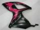 Schwarz Suzuki GSXR 600 / 750 K6 06-07 Motorrad Verkleidungen Schwarz Suzuki GSXR 600 / 750 K6 06-07 Motorrad Verkleidungen