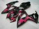 Schwarz Suzuki GSXR 600 / 750 K6 06-07 Motorrad Verkleidungen Schwarz Suzuki GSXR 600 / 750 K6 06-07 Motorrad Verkleidungen