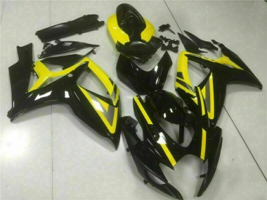 Schwarz Suzuki GSXR 600 / 750 K6 06-07 Motorrad Verkleidungen & Plastik