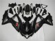 Schwarz Suzuki GSXR 600 / 750 K8 08-10 Motorrad Vollverkleidung Schwarz Suzuki GSXR 600 / 750 K8 08-10 Motorrad Vollverkleidung