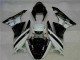 Schwarz Weiß 3M Touch4 Kawasaki ZX6R 09-12 Motorrad Verkleidung Schwarz Weiß 3M Touch4 Kawasaki ZX6R 09-12 Motorrad Verkleidung