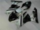 Schwarz Weiß 3M Touch4 Kawasaki ZX6R 09-12 Motorrad Verkleidung Schwarz Weiß 3M Touch4 Kawasaki ZX6R 09-12 Motorrad Verkleidung
