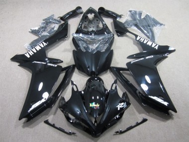 Schwarz Weiß Aufkleber Yamaha R1 07-08 Motorrad Verkleidungen