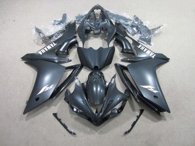 Schwarz Weiß Aufkleber Yamaha R1 07-08 Motorrad Vollverkleidung