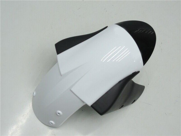 Schwarz Weiß Kawasaki ZX6R 05-06 Motorrad Verkleidungen