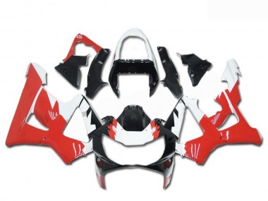 Schwarz Weiß Rot Honda CBR 900 RR 929RR 00-01 Motorrad Verkleidungen