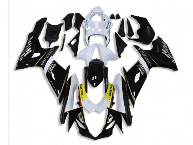 Schwarz Weiß Suzuki GSXR 600 / 750 K11 11-24 Motorrad Verkleidung Schwarz Weiß Suzuki GSXR 600 / 750 K11 11-24 Motorrad Verkleidung