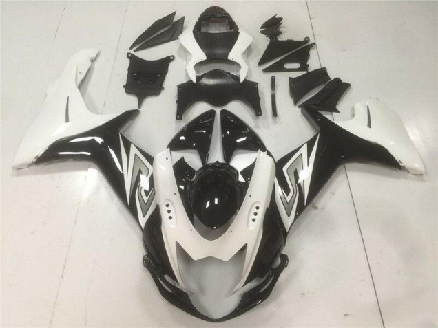 Schwarz Weiß Suzuki GSXR 600 / 750 K11 11-24 Motorrad Vollverkleidung Schwarz Weiß Suzuki GSXR 600 / 750 K11 11-24 Motorrad Vollverkleidung