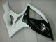 Schwarz Weiß Suzuki GSXR 600 / 750 K6 06-07 Motorrad Verkleidungen Schwarz Weiß Suzuki GSXR 600 / 750 K6 06-07 Motorrad Verkleidungen