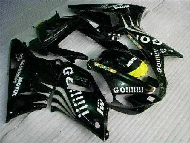 Schwarz Yamaha R1 00-01 Motorrad Verkleidung