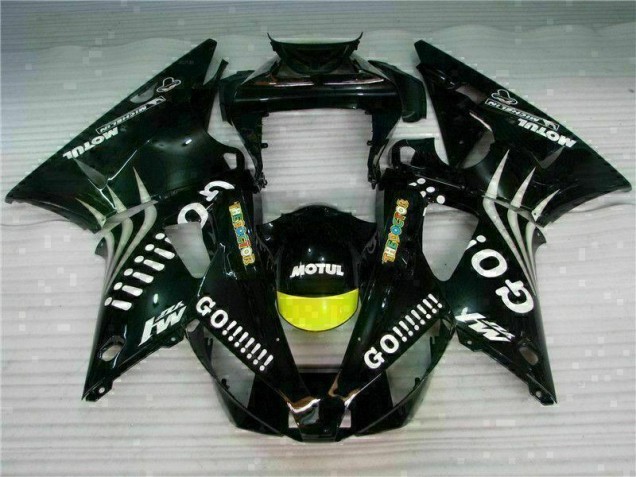 Schwarz Yamaha R1 00-01 Motorrad Verkleidung
