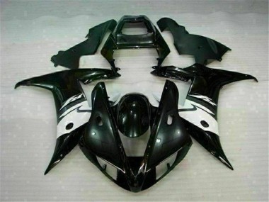 Schwarz Yamaha R1 02-03 Motorrad Vollverkleidung