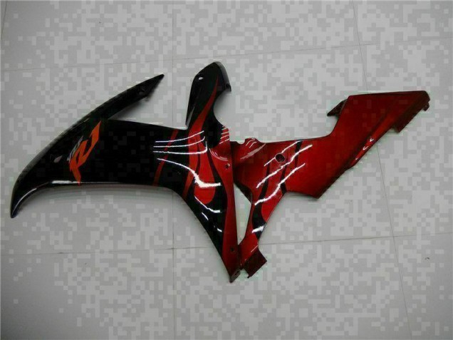 Schwarz Yamaha R1 02-03 Verkleidungen