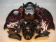 Schwarz rote Flamme Suzuki GSXR 1300 Hayabusa 96-07 Motorrad Verkleidung Schwarz rote Flamme Suzuki GSXR 1300 Hayabusa 96-07 Motorrad Verkleidung