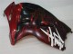 Schwarz rote Flamme Suzuki GSXR 1300 Hayabusa 96-07 Motorrad Verkleidung Schwarz rote Flamme Suzuki GSXR 1300 Hayabusa 96-07 Motorrad Verkleidung