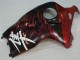 Schwarz rote Flamme Suzuki GSXR 1300 Hayabusa 96-07 Motorrad Verkleidung Schwarz rote Flamme Suzuki GSXR 1300 Hayabusa 96-07 Motorrad Verkleidung