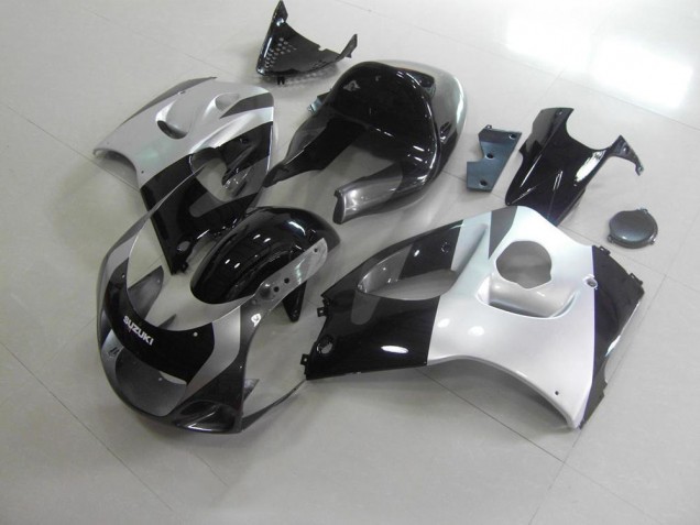 Silber Grau Kein Aufkleber Suzuki GSXR 600 96-00 Motorrad Verkleidungen Silber Grau Kein Aufkleber Suzuki GSXR 600 96-00 Motorrad Verkleidungen