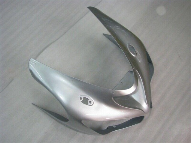 Silber Rot Flammen Kawasaki ZX6R 05-06 Motorrad Verkleidungen