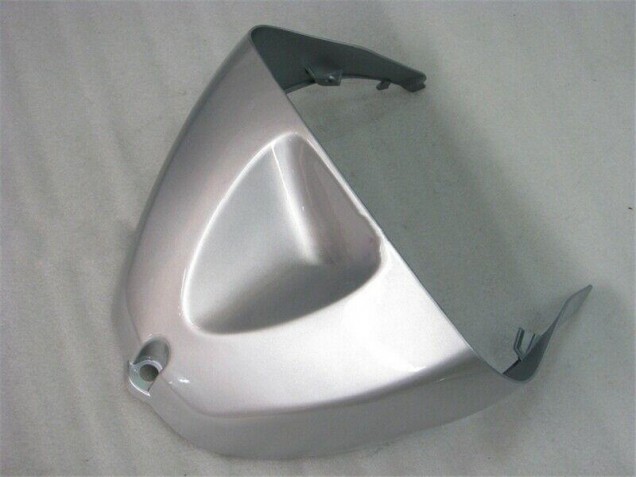 Silber Rot Flammen Kawasaki ZX6R 05-06 Motorrad Verkleidungen