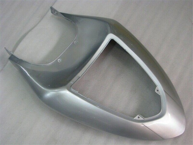 Silber Rot Flammen Kawasaki ZX6R 05-06 Motorrad Verkleidungen