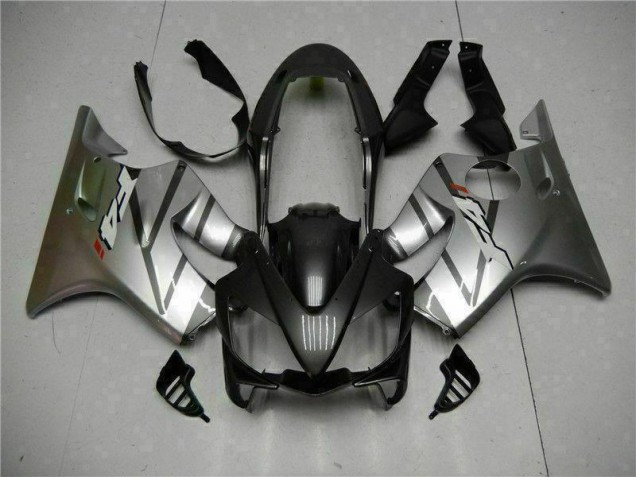 Silber Schwarz Honda CBR 600 F4i 04-07 Motorrad Verkleidungen Silber Schwarz Honda CBR 600 F4i 04-07 Motorrad Verkleidungen