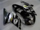 Silber Schwarz Suzuki GSXR 1000 K1 00-02 Motorrad Verkleidungen Silber Schwarz Suzuki GSXR 1000 K1 00-02 Motorrad Verkleidungen
